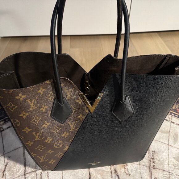 Calfskin Monogram Kimono Tote Black - Picture 3 of 3